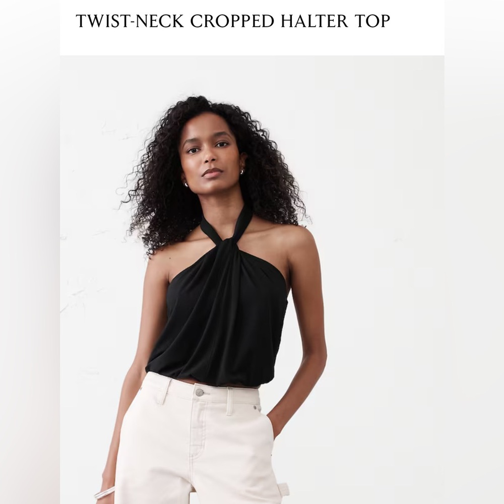 NWOT Banana Republic Halter Top